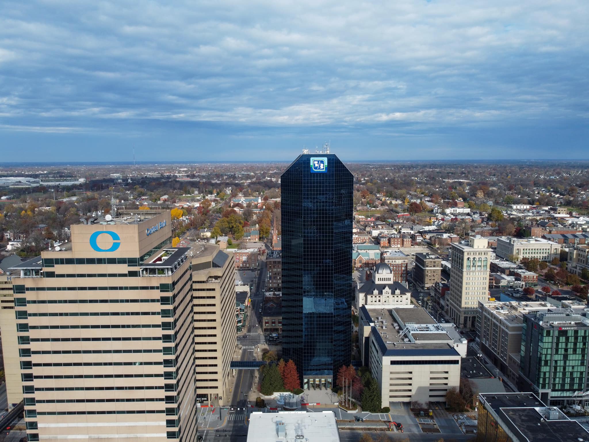 Lexington Financial Center Big Blue Building